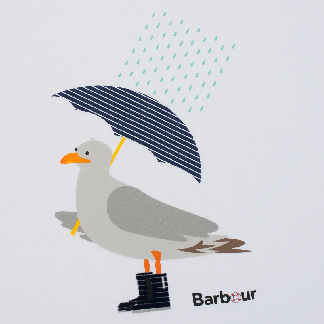 Barbour Женская футболка Umbrella Seagull