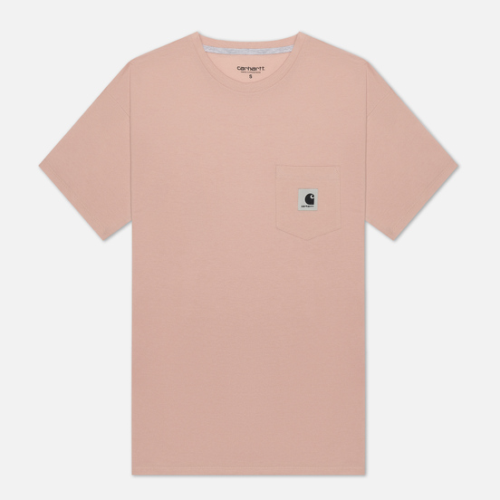 Женская футболка Carhartt WIP W' Carrie Pocket Powdery/Ash Heather