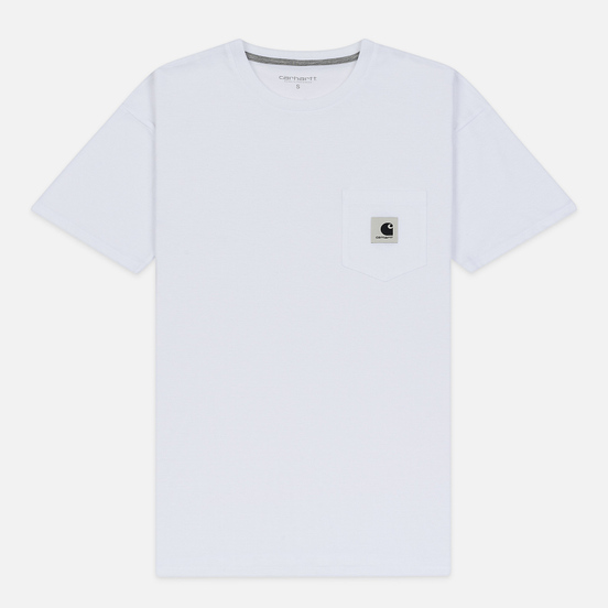 Женская футболка Carhartt WIP W' Carrie Pocket White/Grey Heather