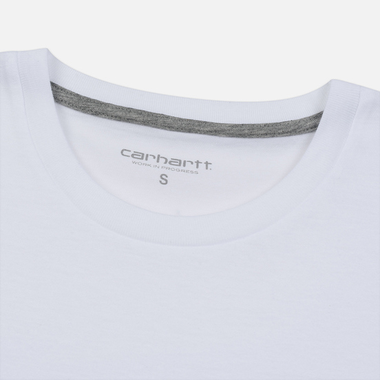 Женская футболка Carhartt WIP W' Carrie Pocket White/Grey Heather