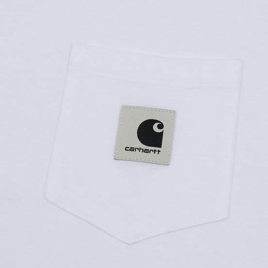 Женская футболка Carhartt WIP W' Carrie Pocket White/Grey Heather