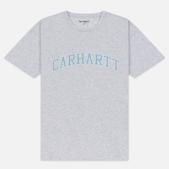 Женская футболка Carhartt WIP W' S/S Princeton Ash Heather