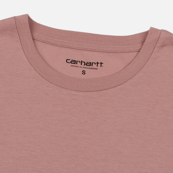 Женская футболка Carhartt WIP W' S/S Princeton Blush