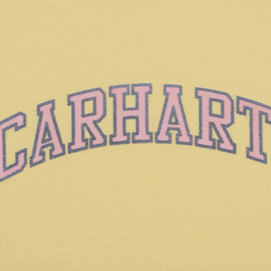 Женская футболка Carhartt WIP W' S/S Princeton Pale Yellow