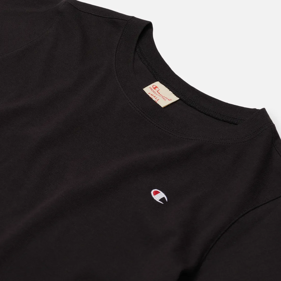 Champion Reverse Weave Женская футболка C Logo Crew Neck Cropped