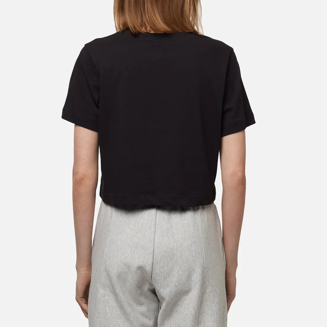 Champion Reverse Weave Женская футболка C Logo Crew Neck Cropped