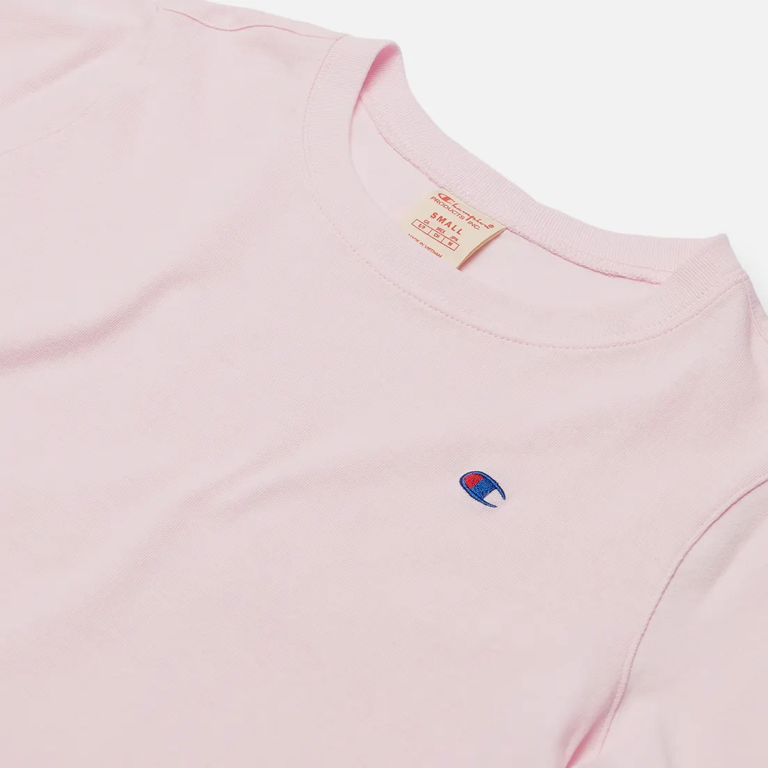 Champion Reverse Weave Женская футболка C Logo Crew Neck Cropped