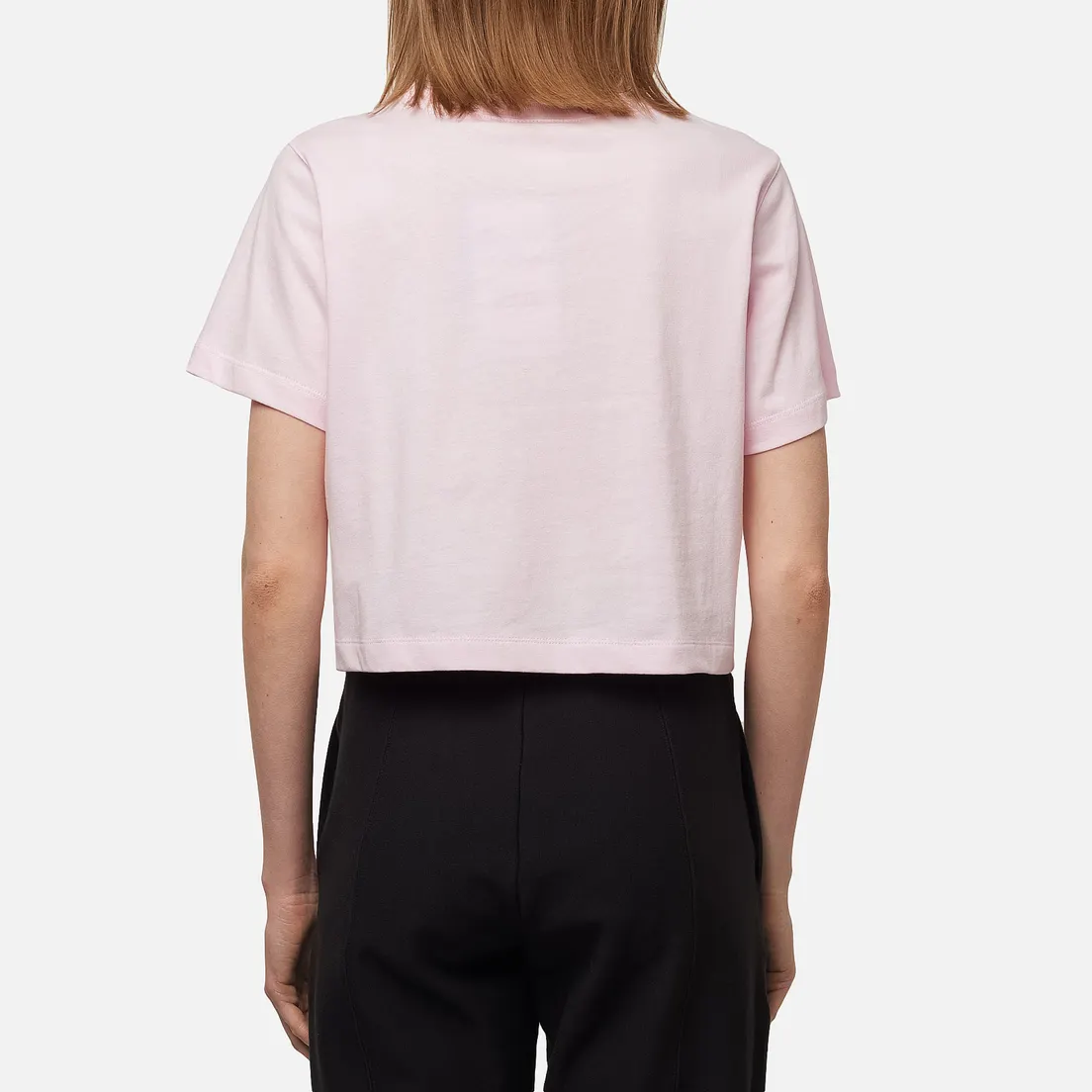 Champion Reverse Weave Женская футболка C Logo Crew Neck Cropped