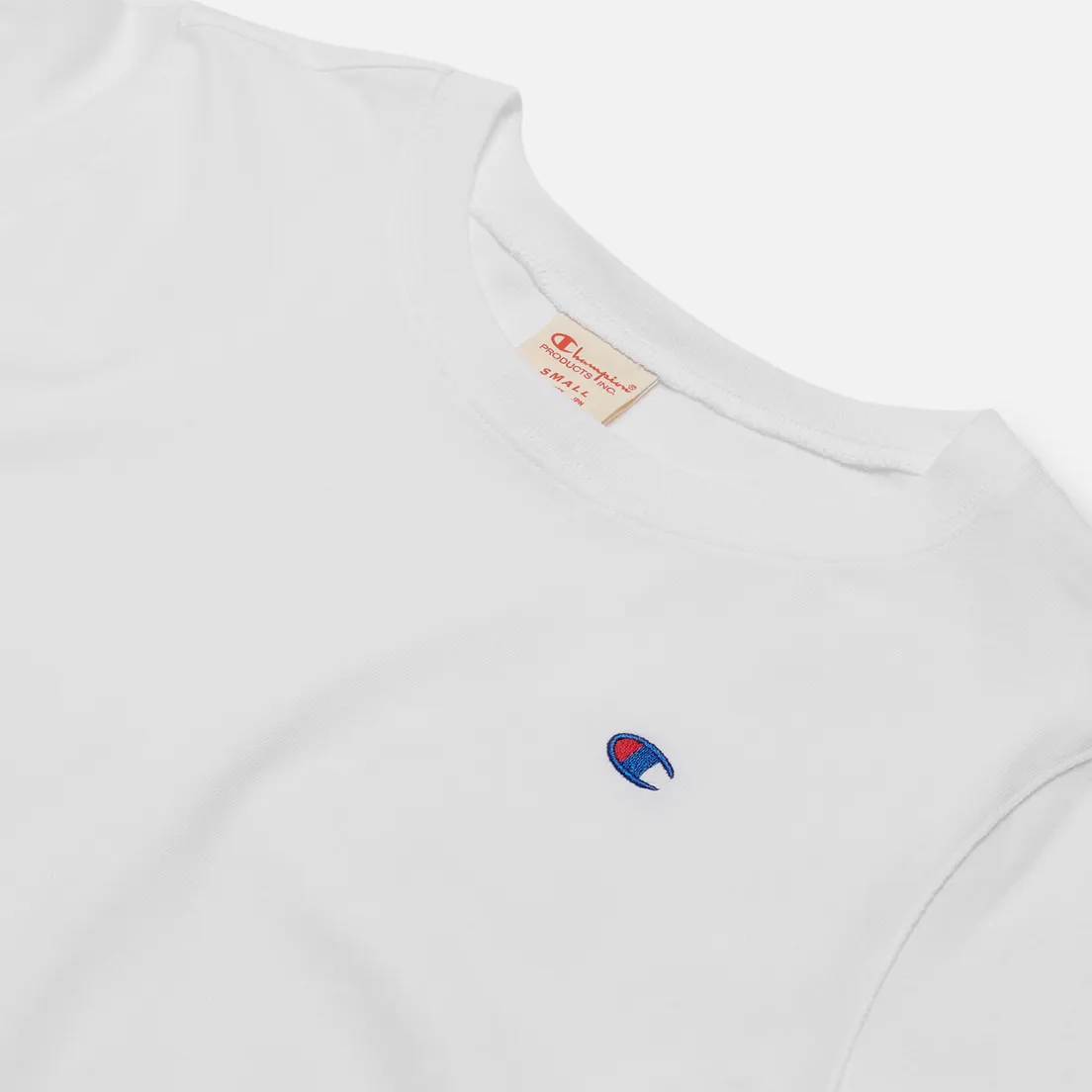 Champion Reverse Weave Женская футболка C Logo Crew Neck Cropped