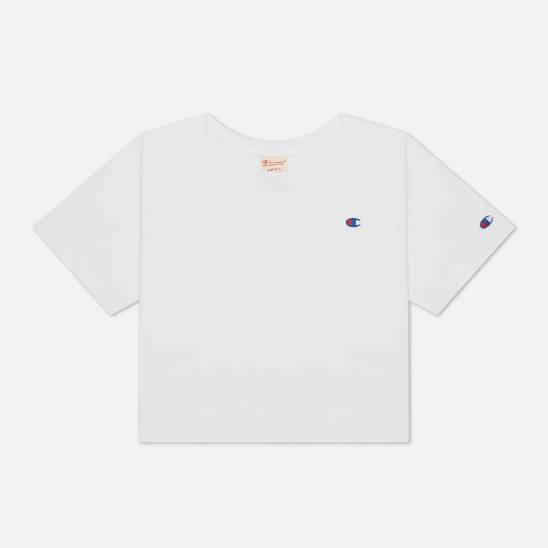 Champion Reverse Weave Женская футболка C Logo Crew Neck Cropped