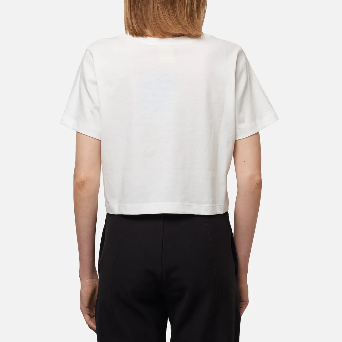 Champion Reverse Weave Женская футболка C Logo Crew Neck Cropped