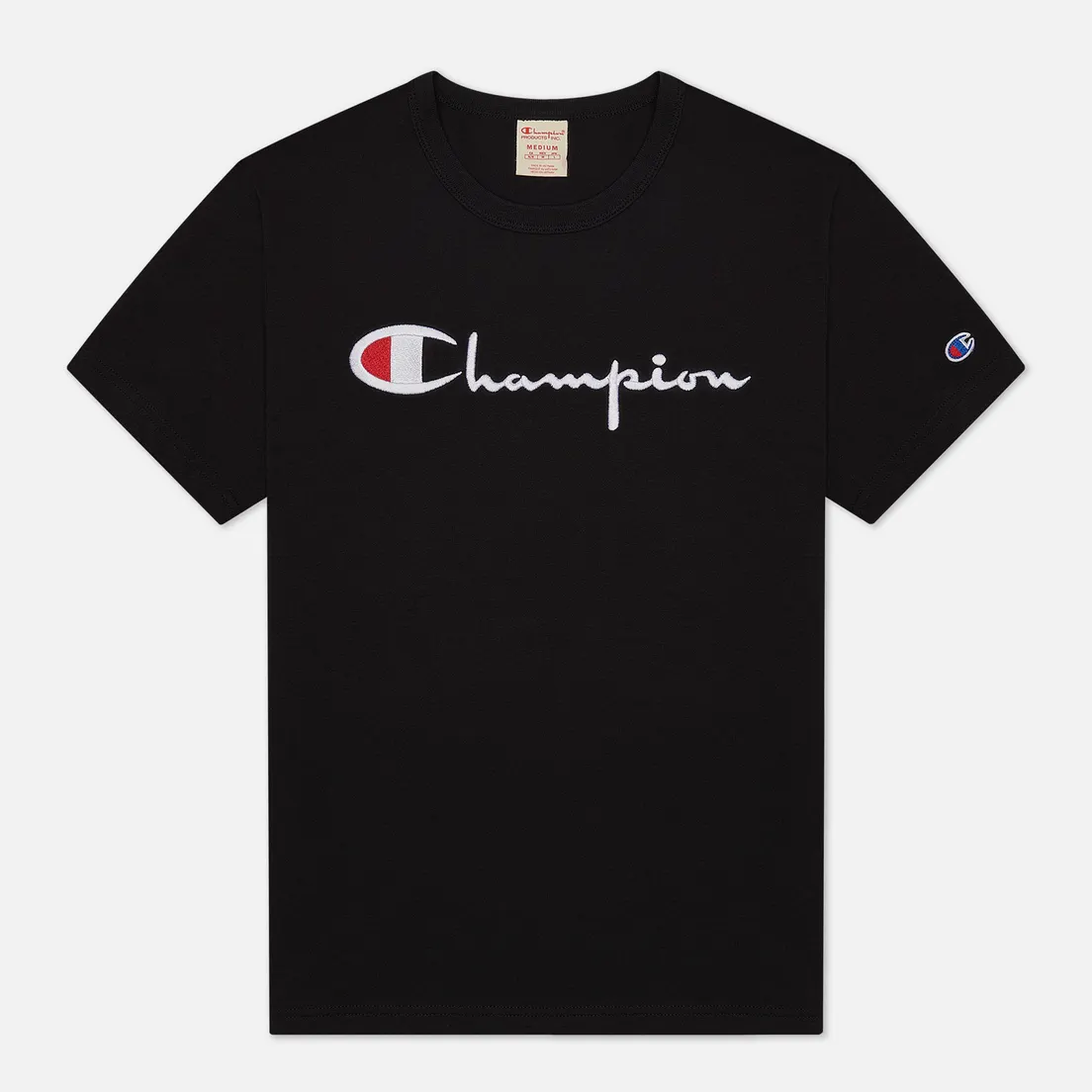 Champion Reverse Weave Женская футболка Script Logo Crew Neck