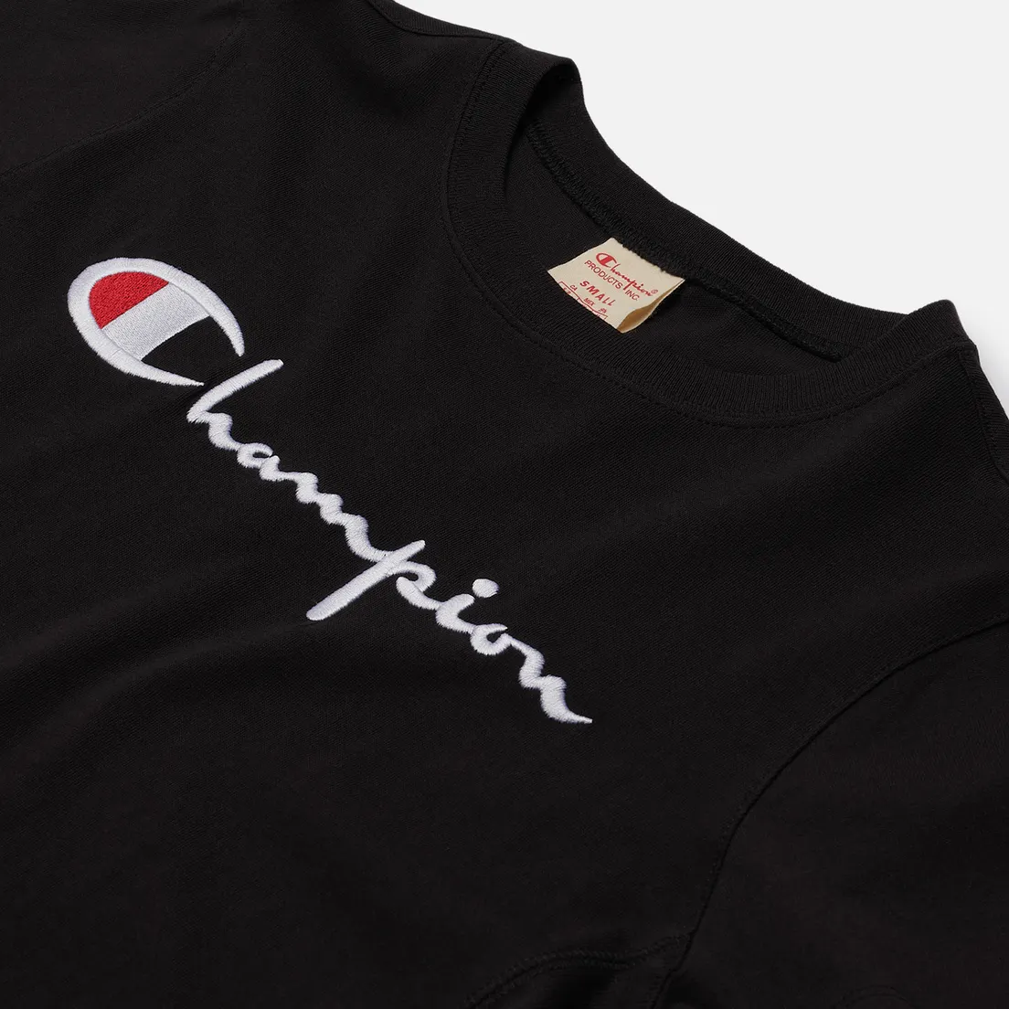 Champion Reverse Weave Женская футболка Script Logo Crew Neck