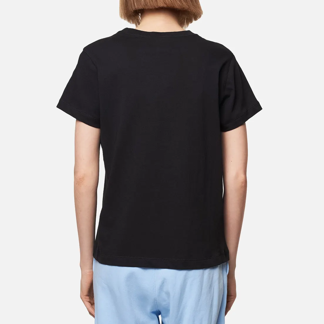 Champion Reverse Weave Женская футболка Script Logo Crew Neck