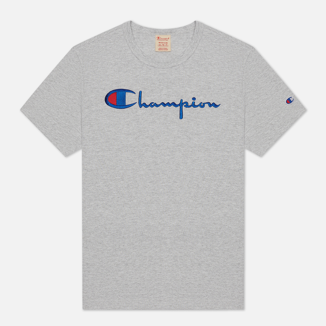 Champion Reverse Weave Женская футболка Script Logo Crew Neck