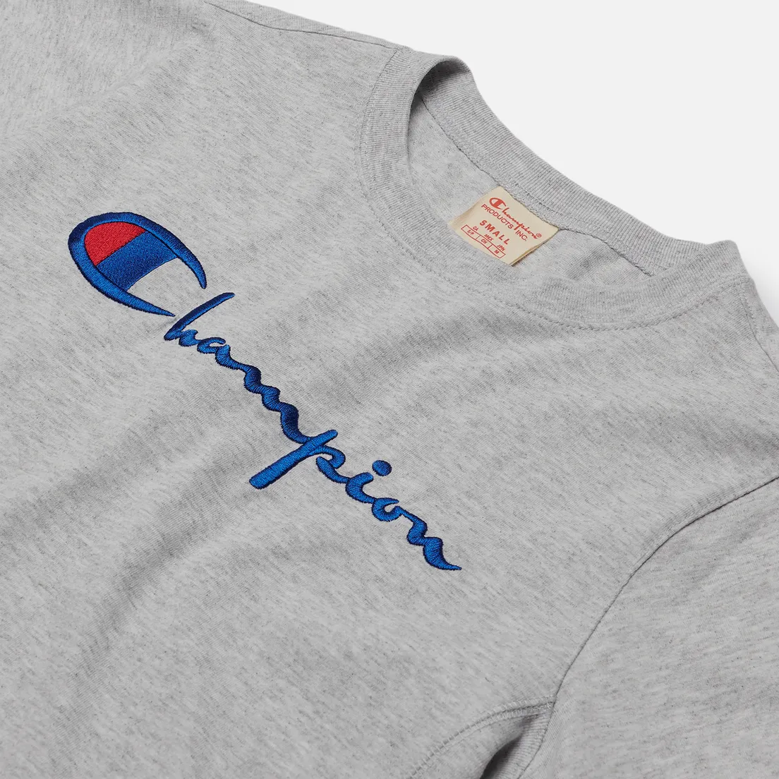 Champion Reverse Weave Женская футболка Script Logo Crew Neck