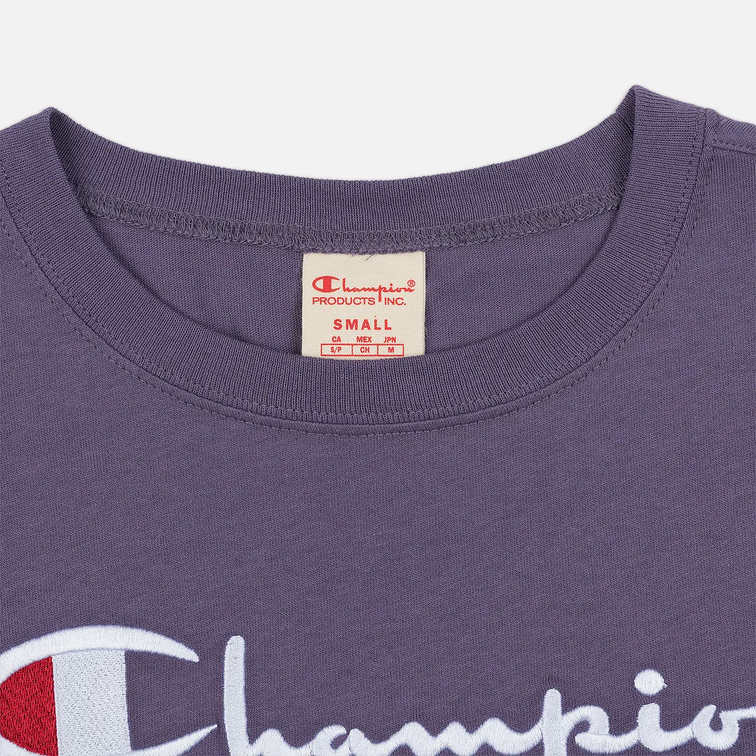 Champion Reverse Weave Женская футболка Script Logo Crew Neck