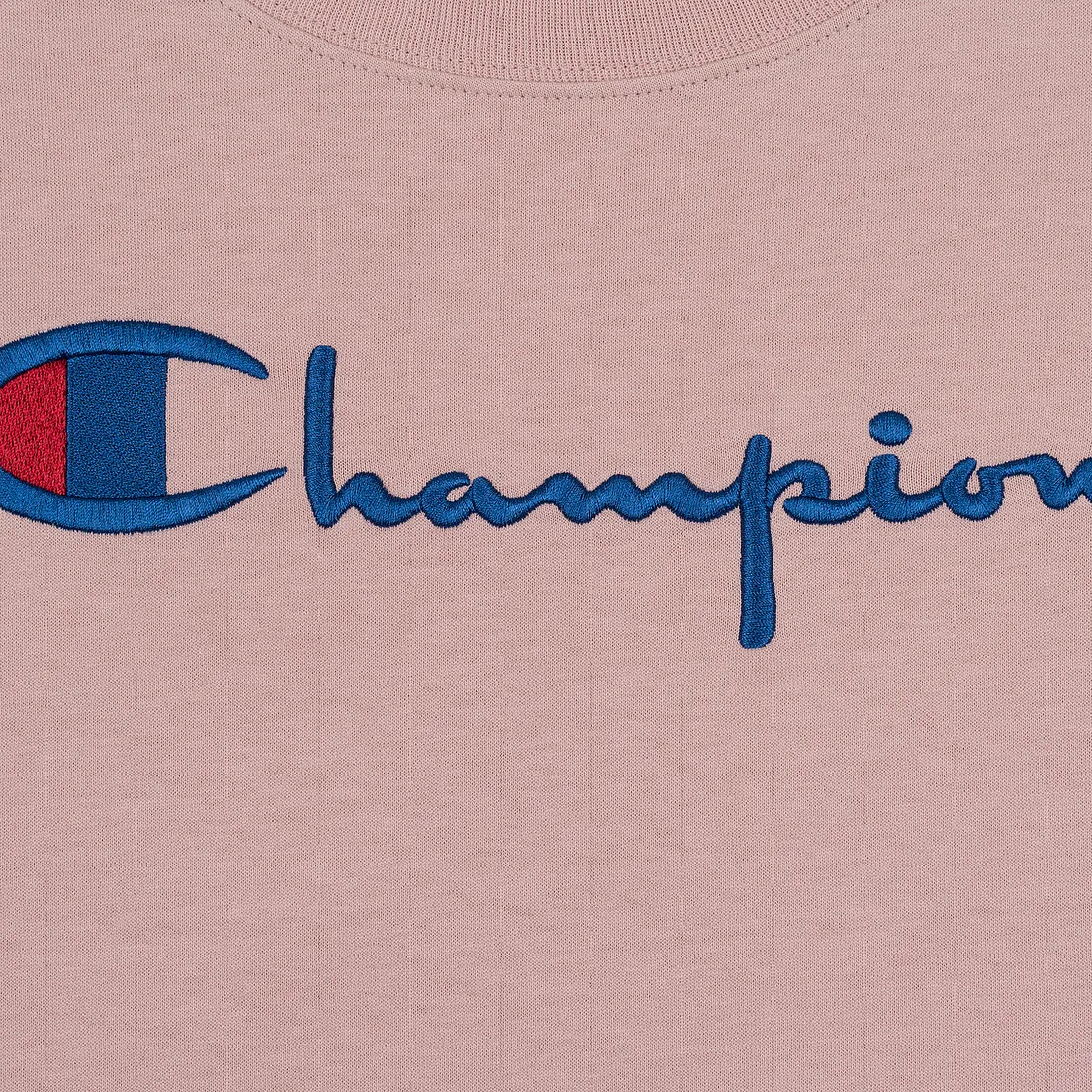 Champion Reverse Weave Женская футболка Script Logo Crew Neck