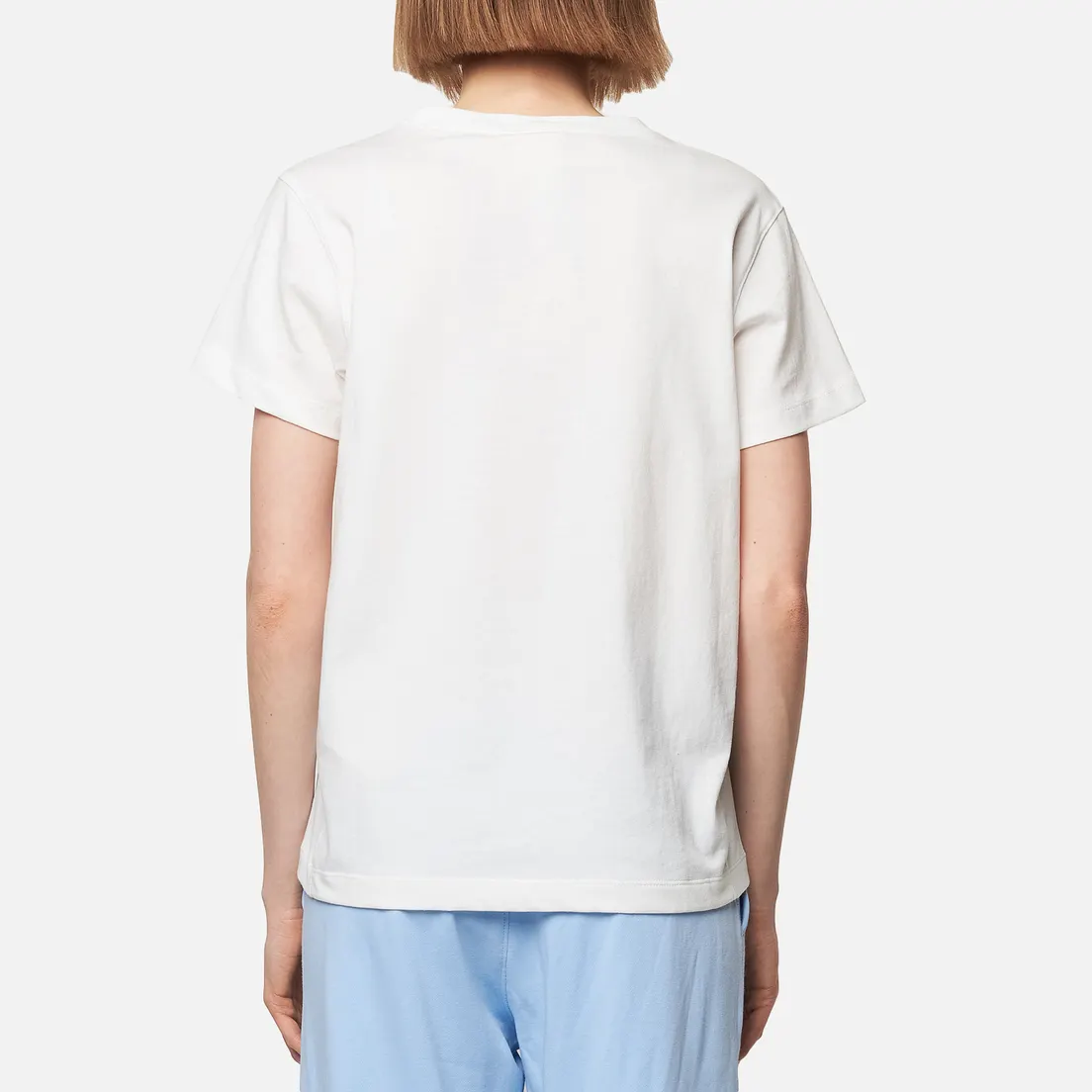 Champion Reverse Weave Женская футболка Script Logo Crew Neck