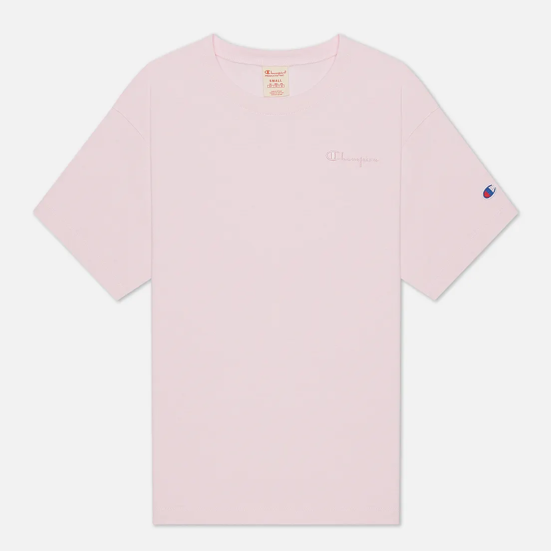 Champion Reverse Weave Женская футболка Script Logo Embroidery Maxi