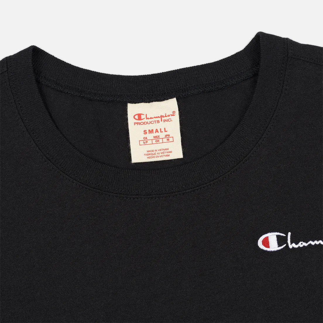 Champion Reverse Weave Женская футболка Small Script Crew Neck