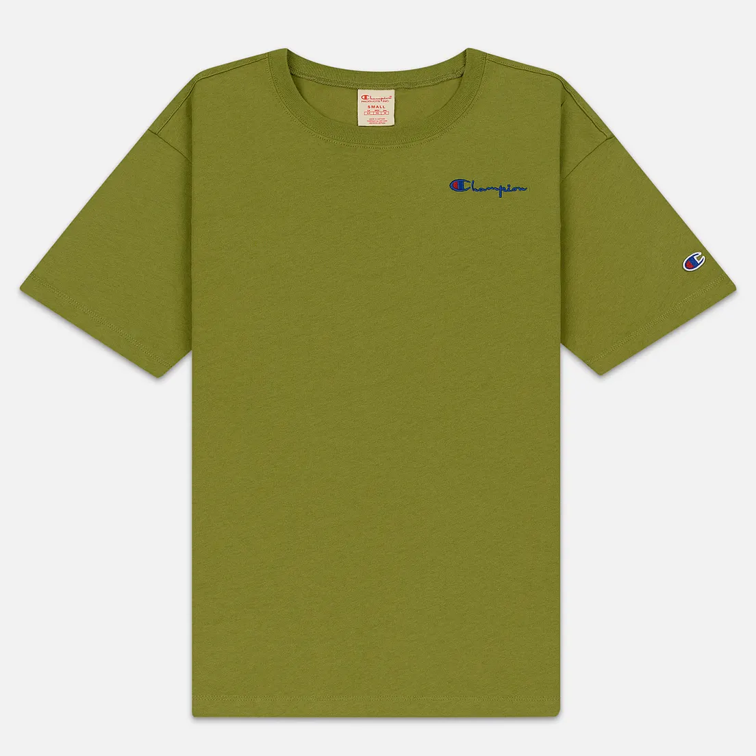 Champion Reverse Weave Женская футболка Small Script Crew Neck