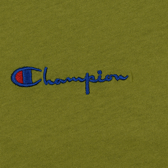 Женская футболка Champion Reverse Weave Small Script Crew Neck Guacamole