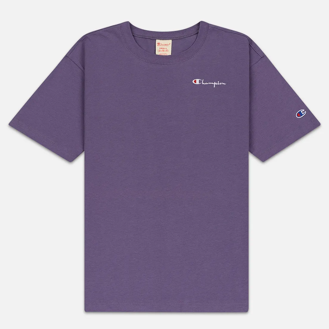 Champion Reverse Weave Женская футболка Small Script Crew Neck