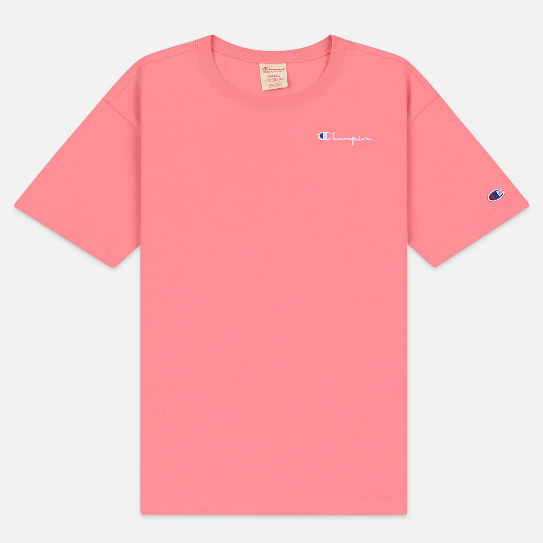 Champion Reverse Weave Женская футболка Small Script Crew Neck