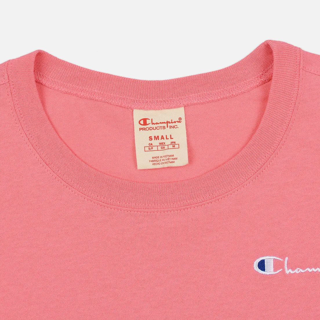 Champion Reverse Weave Женская футболка Small Script Crew Neck