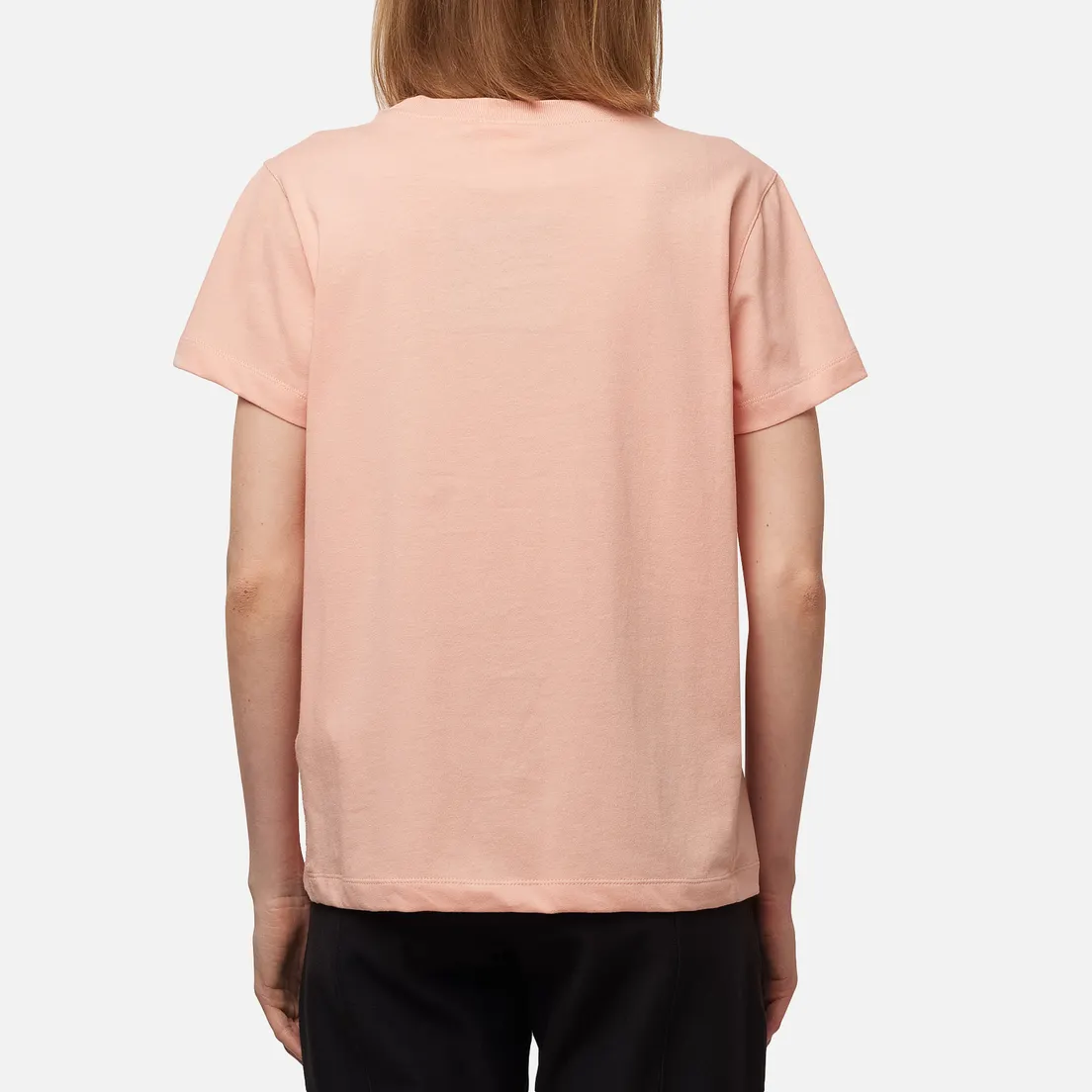 Champion Reverse Weave Женская футболка Small Script & Logo Sleeve Crew Neck