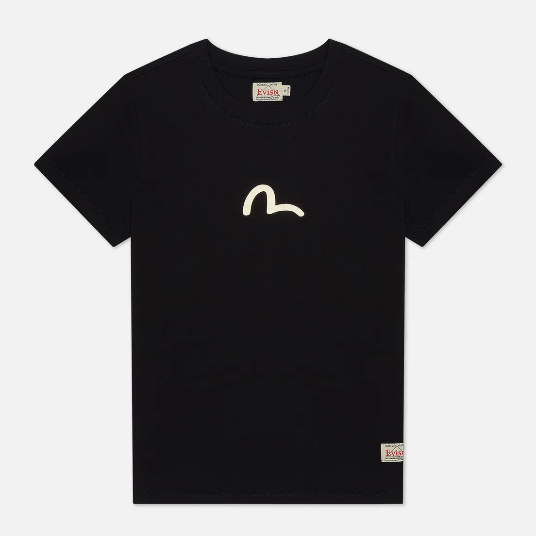 Evisu Женская футболка Heritage Tiger & Kamon Foil Printed