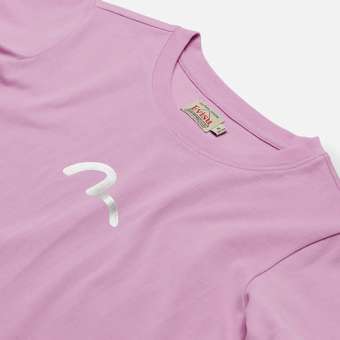 Evisu Женская футболка Heritage Tiger & Kamon Foil Printed