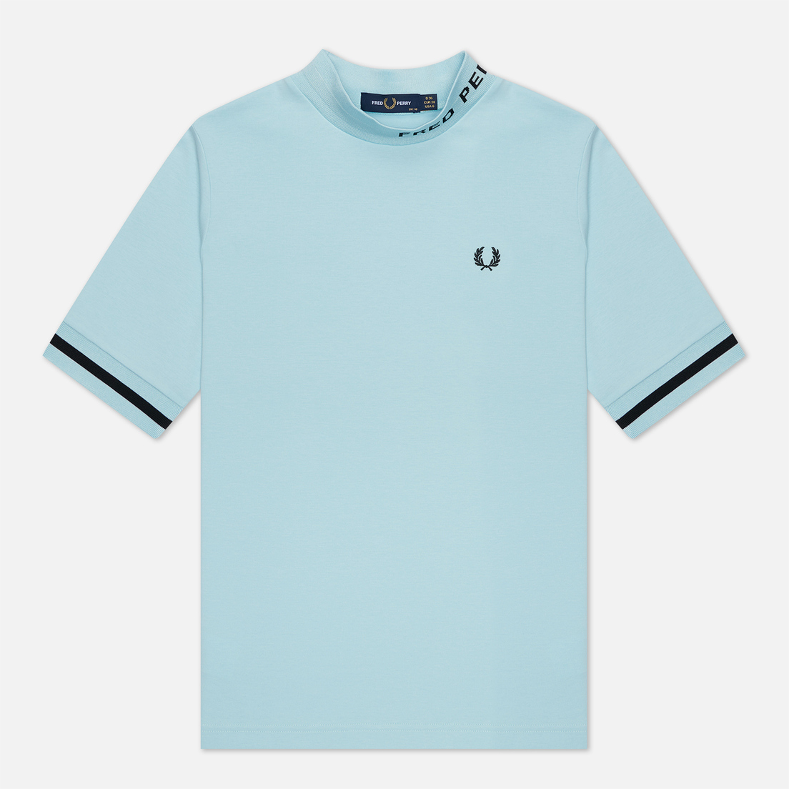 fred perry high neck