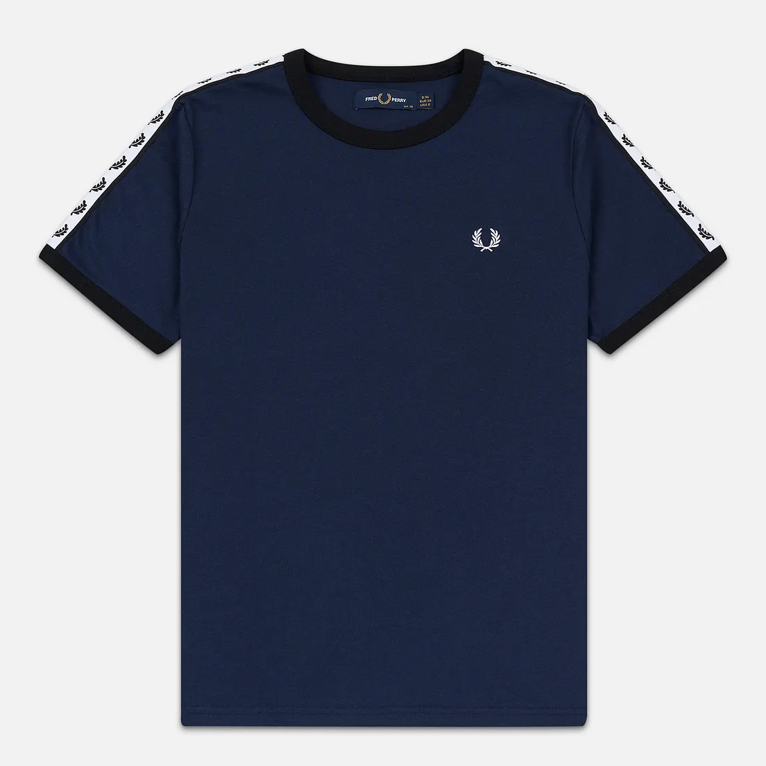 Fred Perry Женская футболка Laurel Sports Authentic Taped Ringer