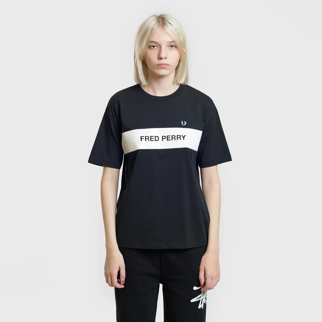 Fred Perry Женская футболка Printed Panel