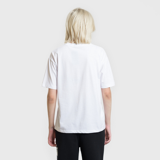 Женская футболка Fred Perry Printed Panel White