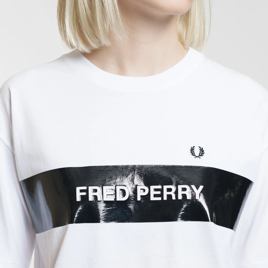 Fred Perry Женская футболка Printed Panel
