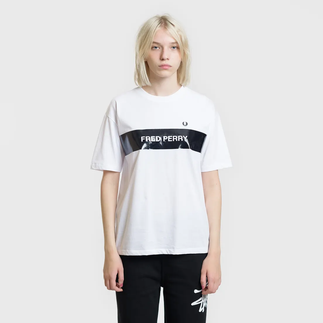 Fred Perry Женская футболка Printed Panel