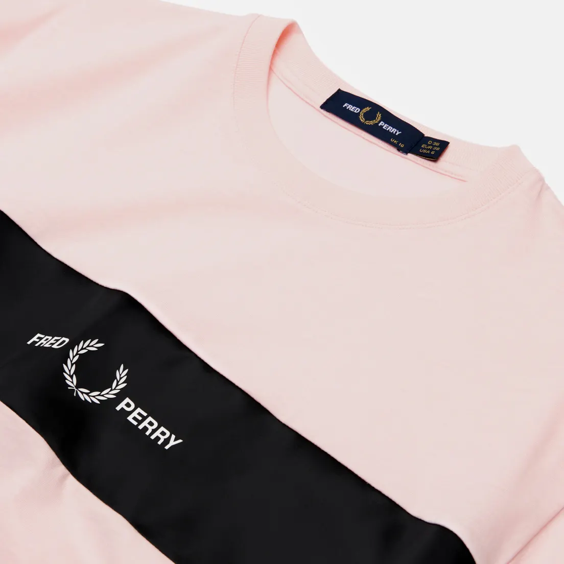 Fred Perry Женская футболка Satin Trim