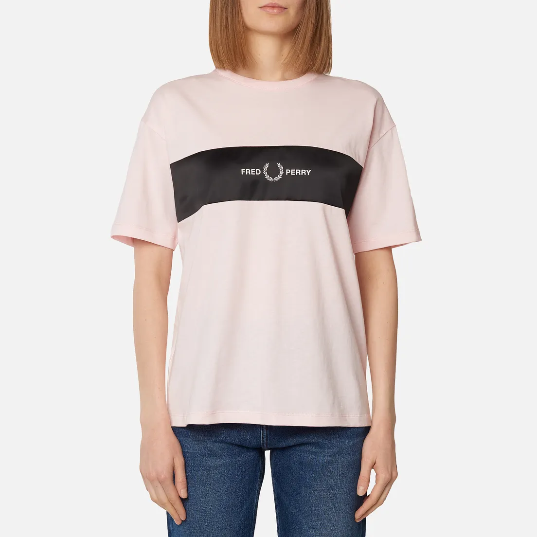 Fred Perry Женская футболка Satin Trim