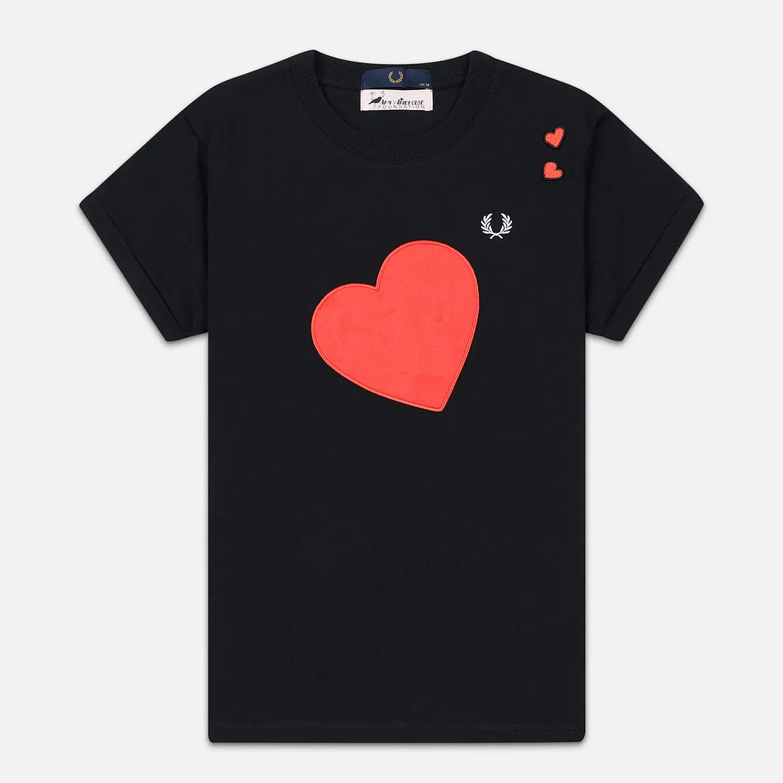 Fred Perry Женская футболка x Amy Winehouse Heart Detail