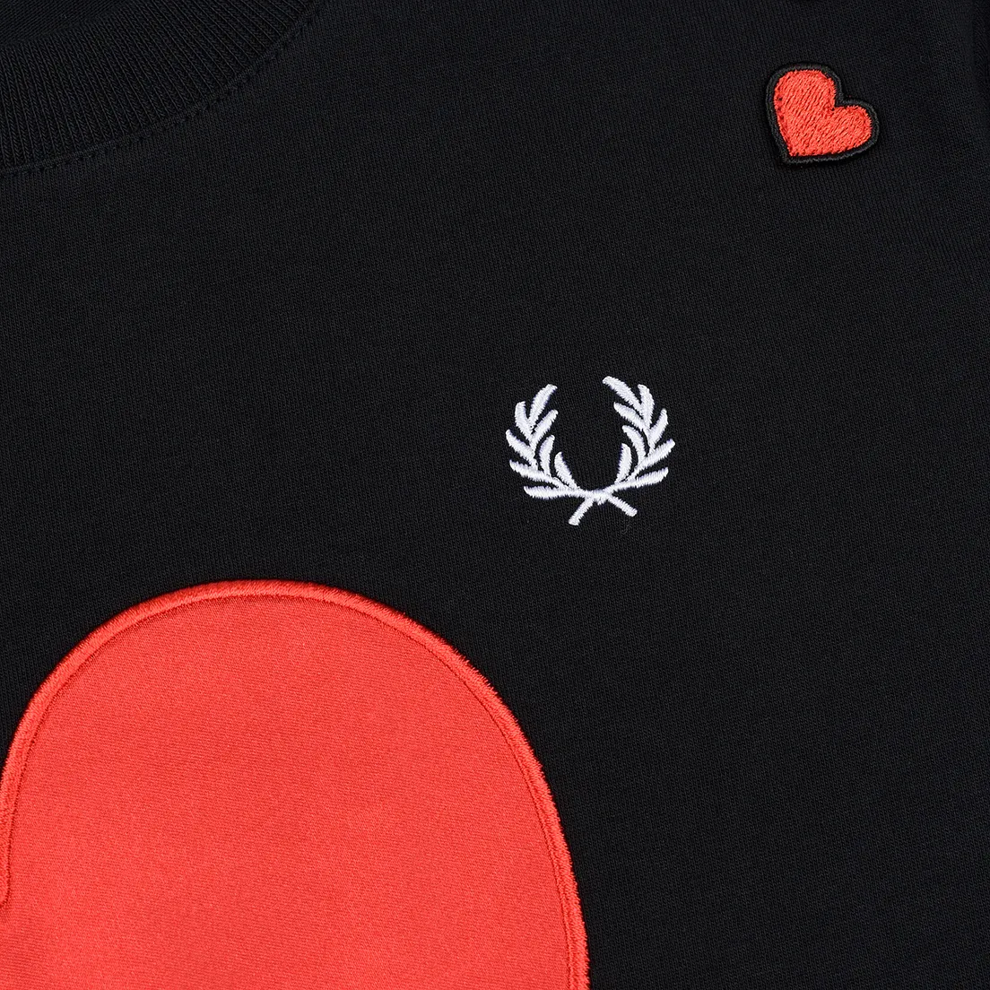 Fred Perry Женская футболка x Amy Winehouse Heart Detail