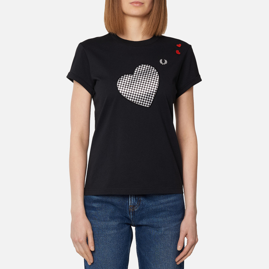 Женская футболка Fred Perry x Amy Winehouse Printed Black