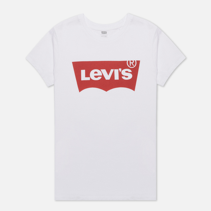 Женская футболка Levi's, цвет белый, размер XS
