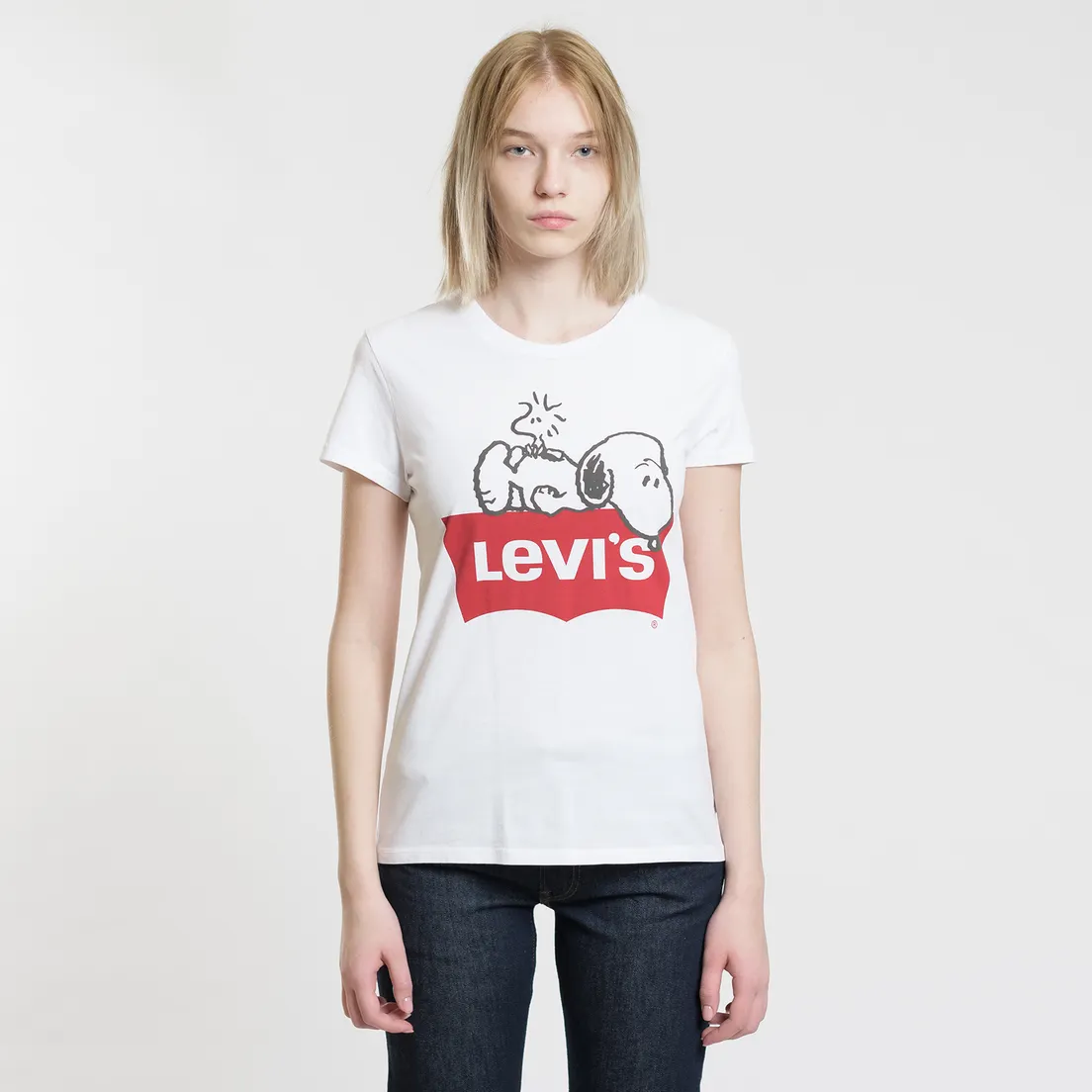 Levi's Женская футболка x Peanuts The Perfect Graphic Snoopy 2