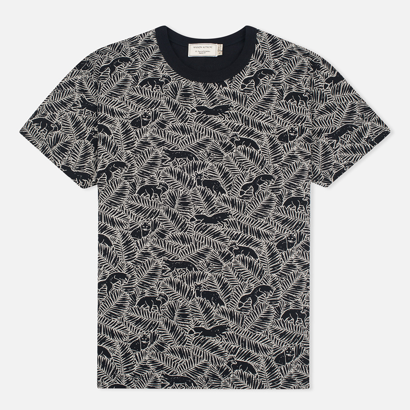 Maison Kitsune Женская футболка All Over Fox