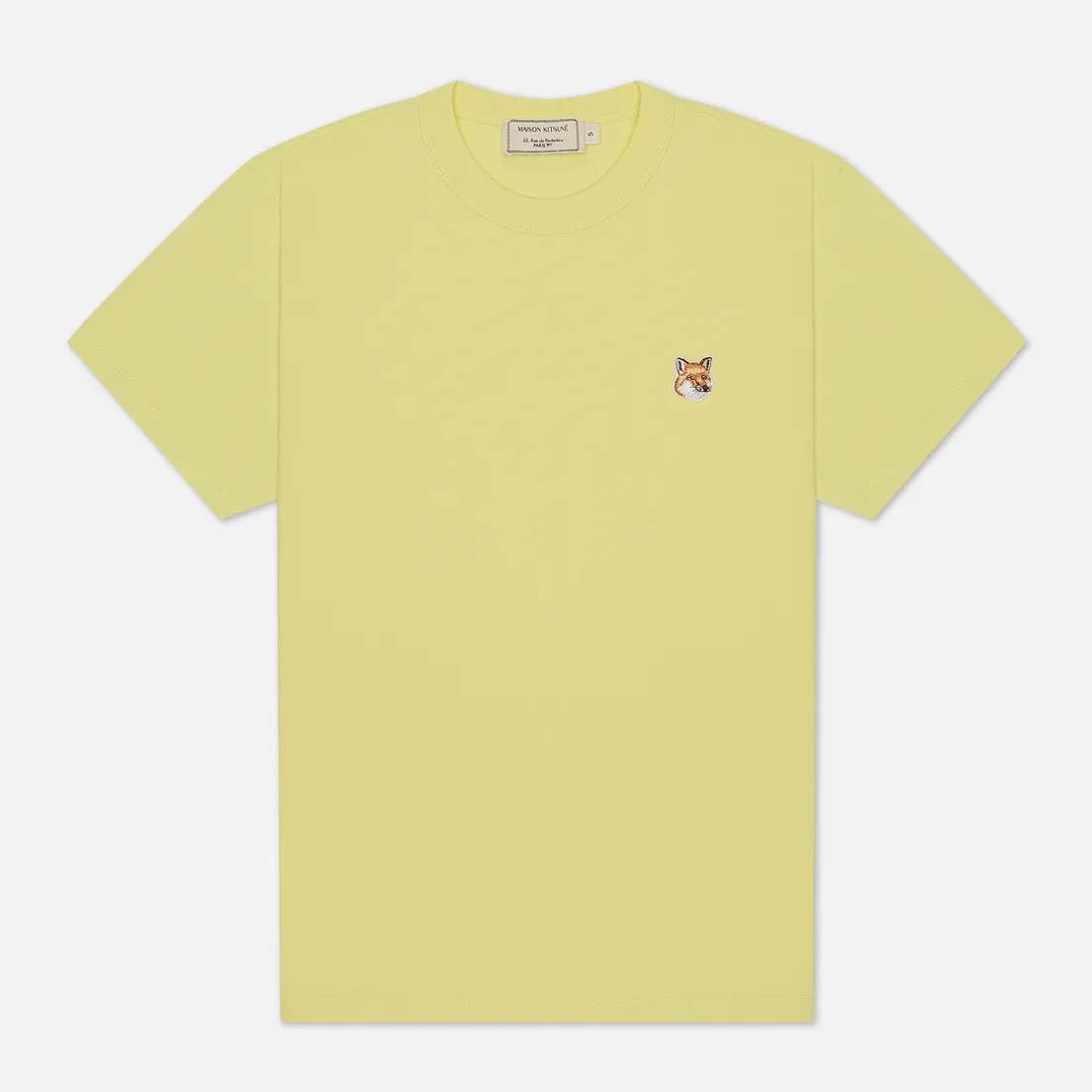 Maison Kitsune Женская футболка Fox Head Patch