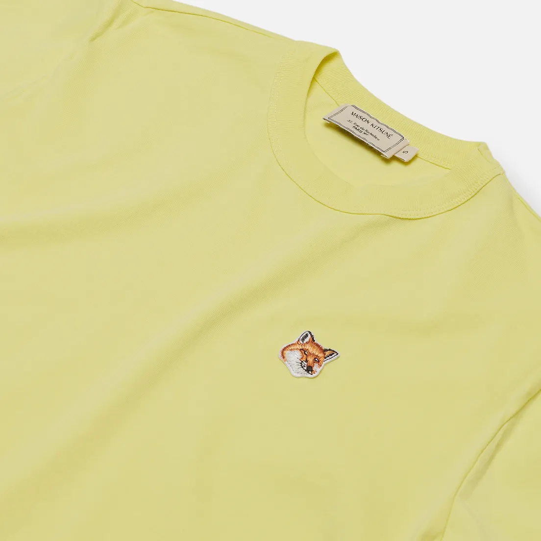 Maison Kitsune Женская футболка Fox Head Patch