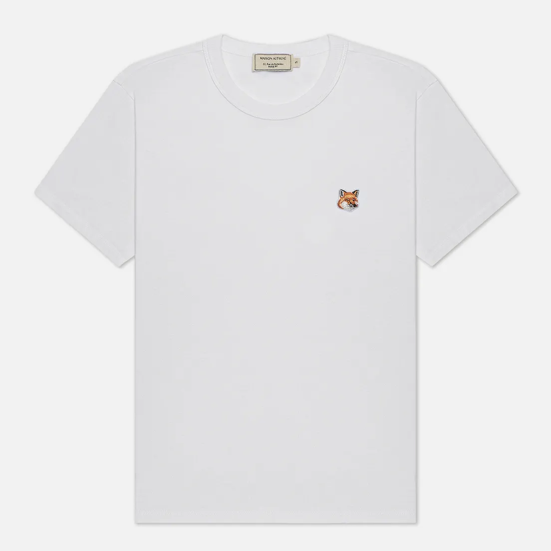 Maison Kitsune Женская футболка Fox Head Patch